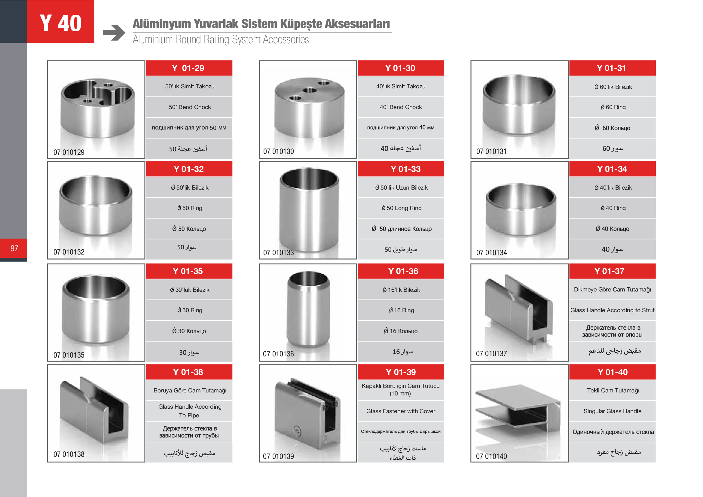 Küpeşte Oval Sistemleri 4